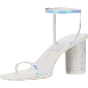 Dolce Vita Naomey Iridescent Block Heel Sandal Size 10